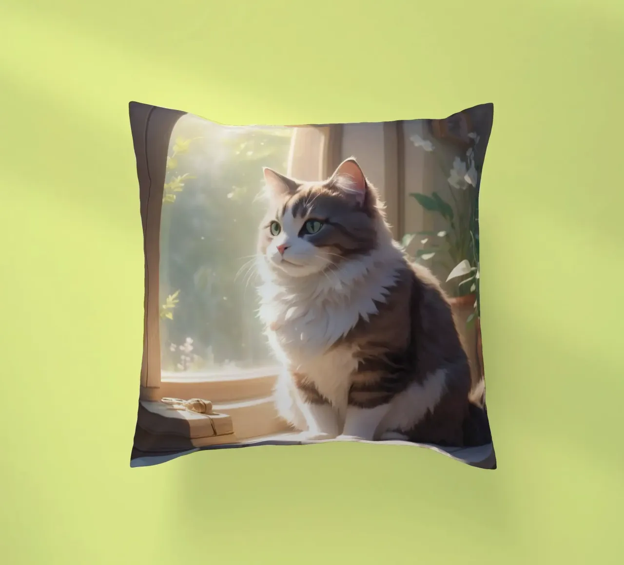 gatto soffice cuscino da van hellen