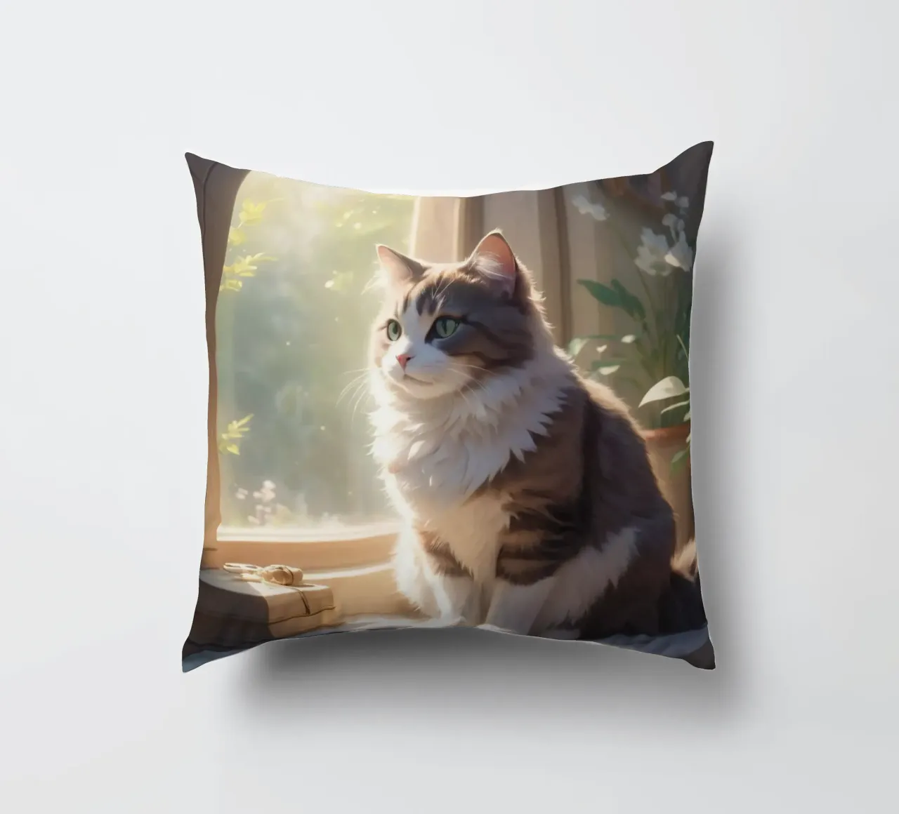 gatto soffice cuscino da van hellen