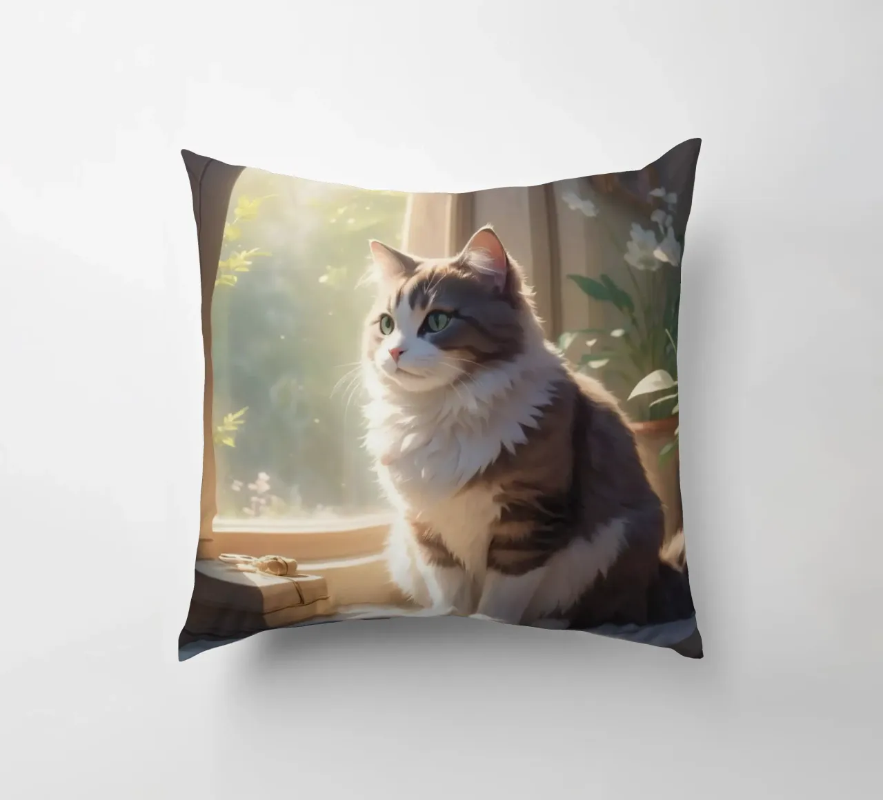 gatto soffice cuscino da van hellen