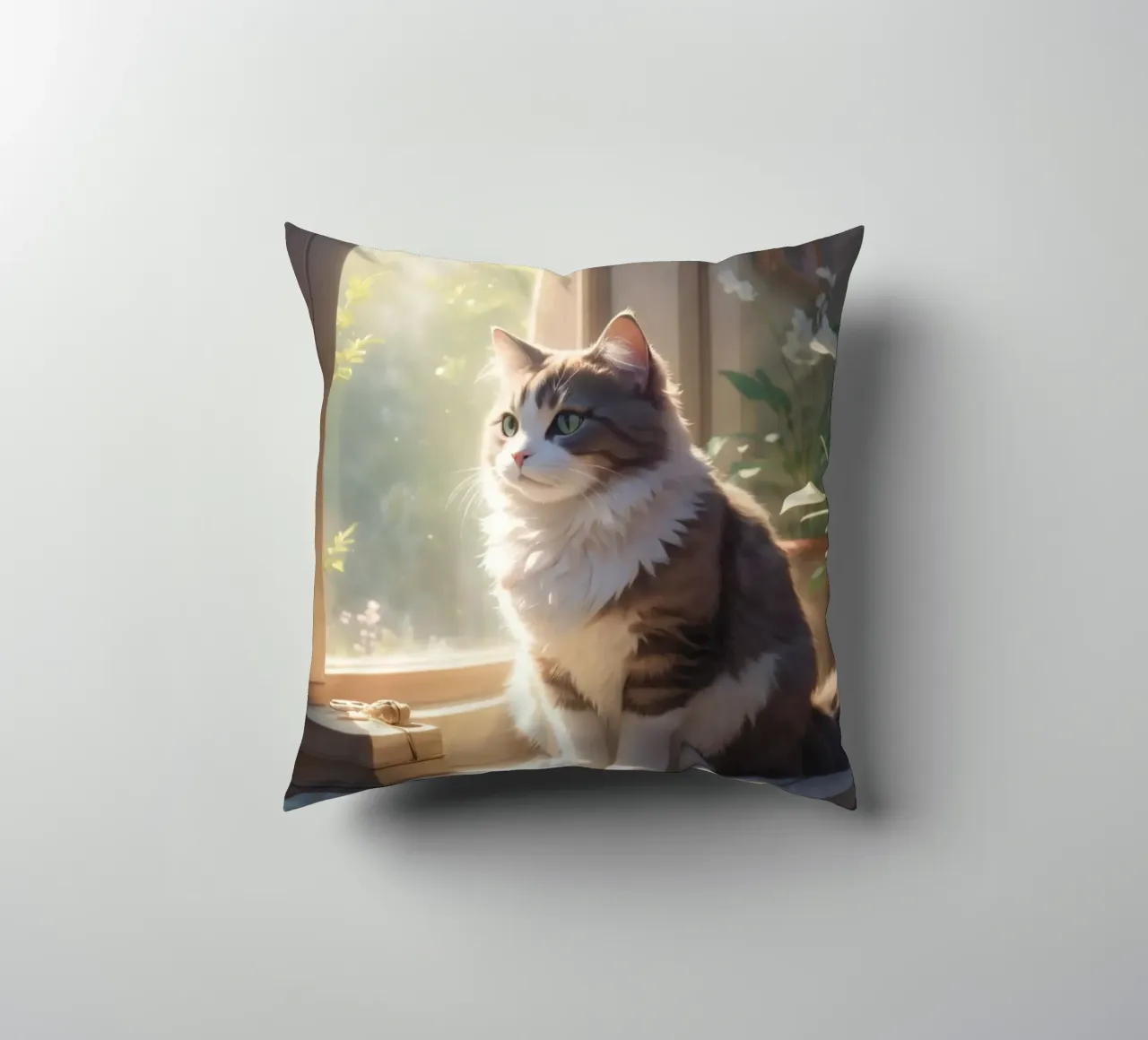 gatto soffice cuscino da van hellen