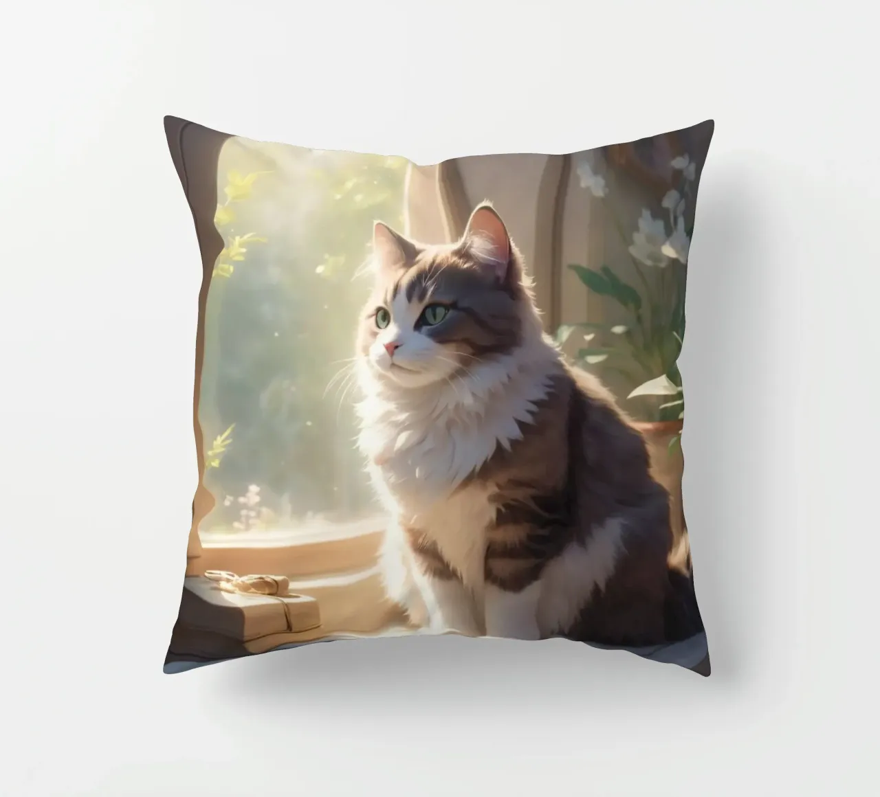 gatto soffice cuscino da van hellen