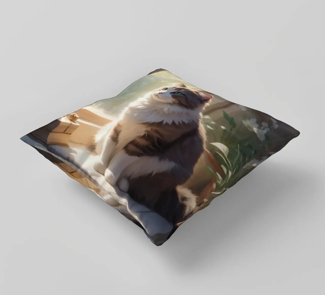 gatto soffice cuscino da van hellen