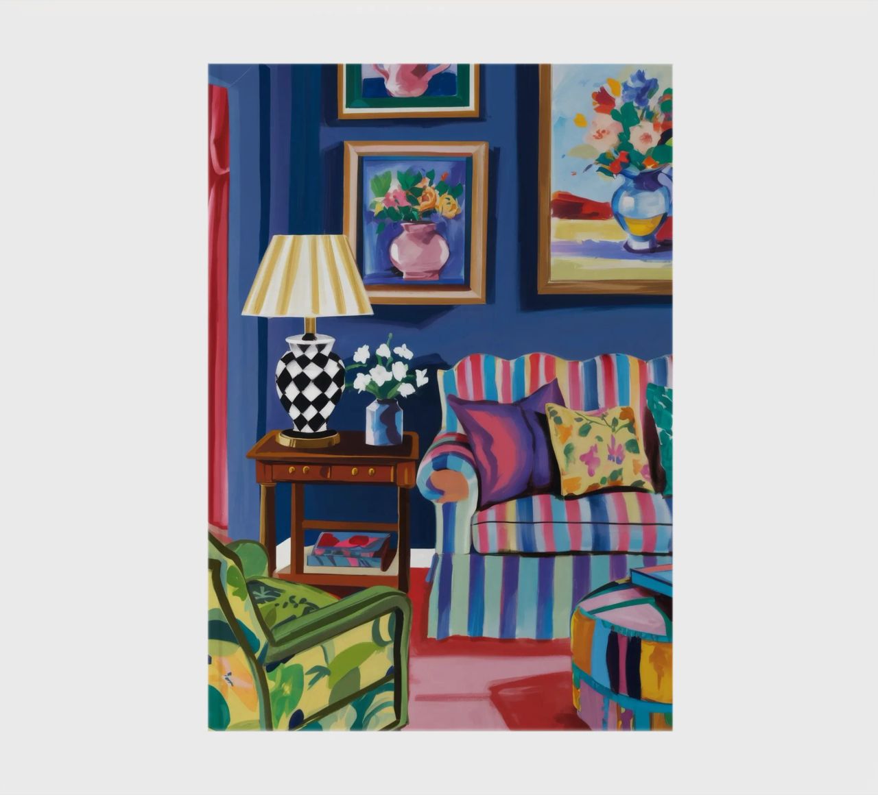 Maximalist Reading Nook notebook by Tiga Bersama