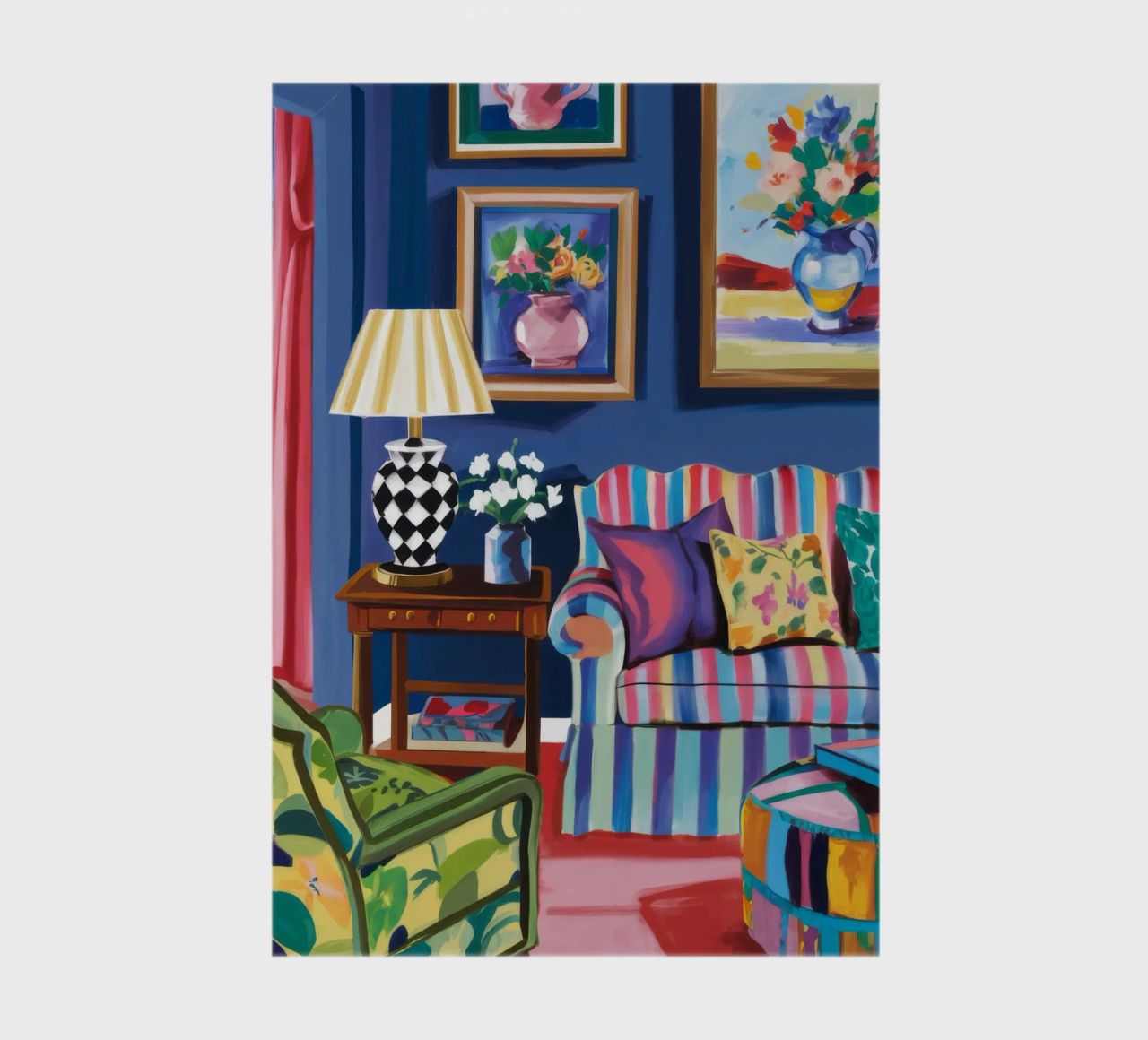 Maximalist Reading Nook notebook by Tiga Bersama