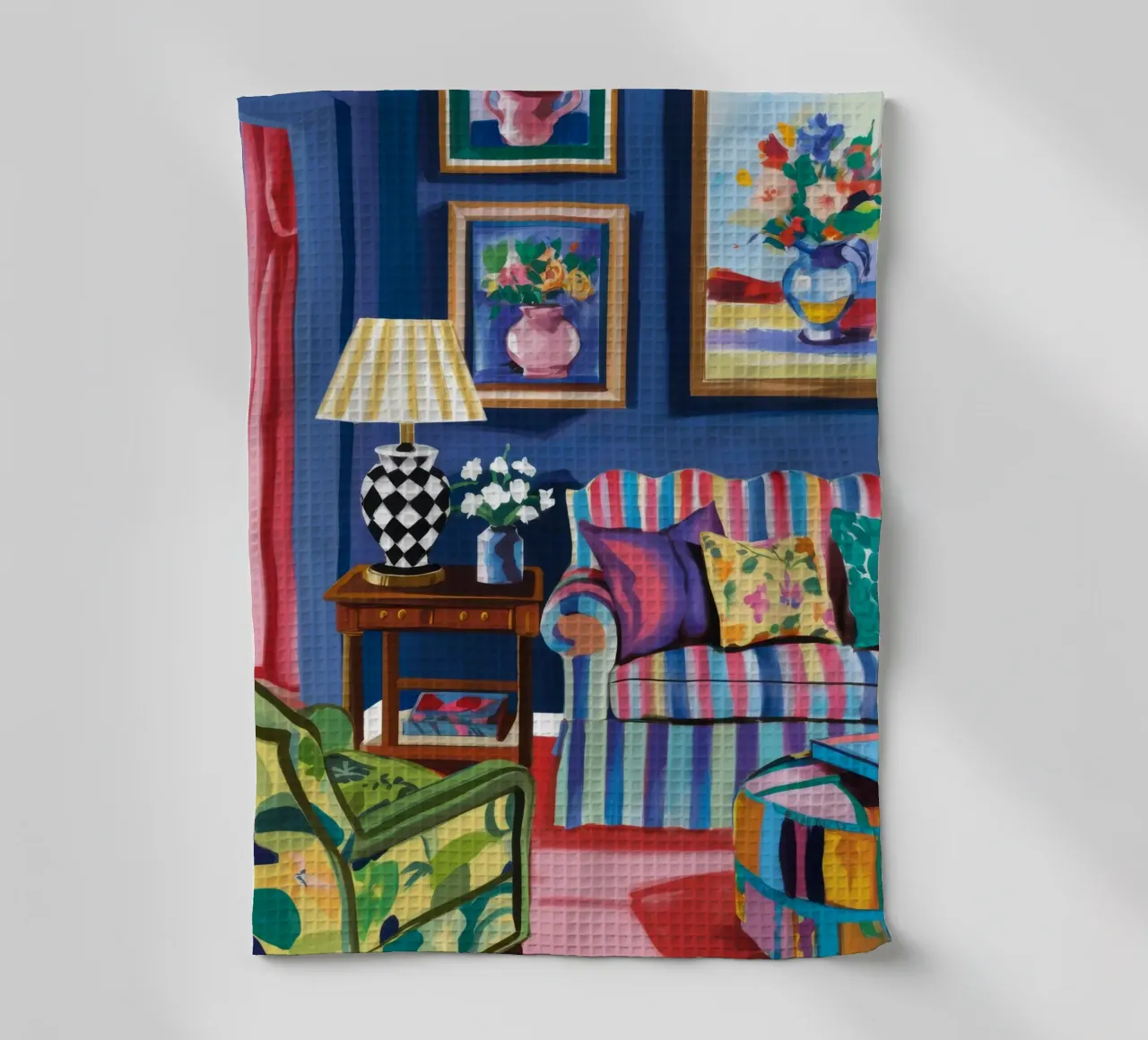 Coin lecture maximaliste torchon de Tiga Bersama