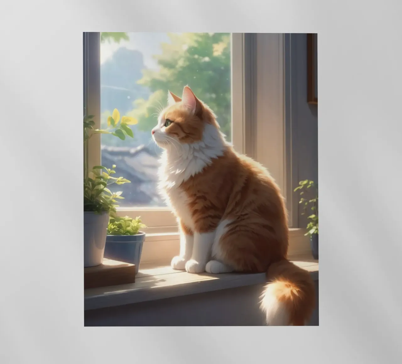 gatto soffice pellicola backlit da van hellen