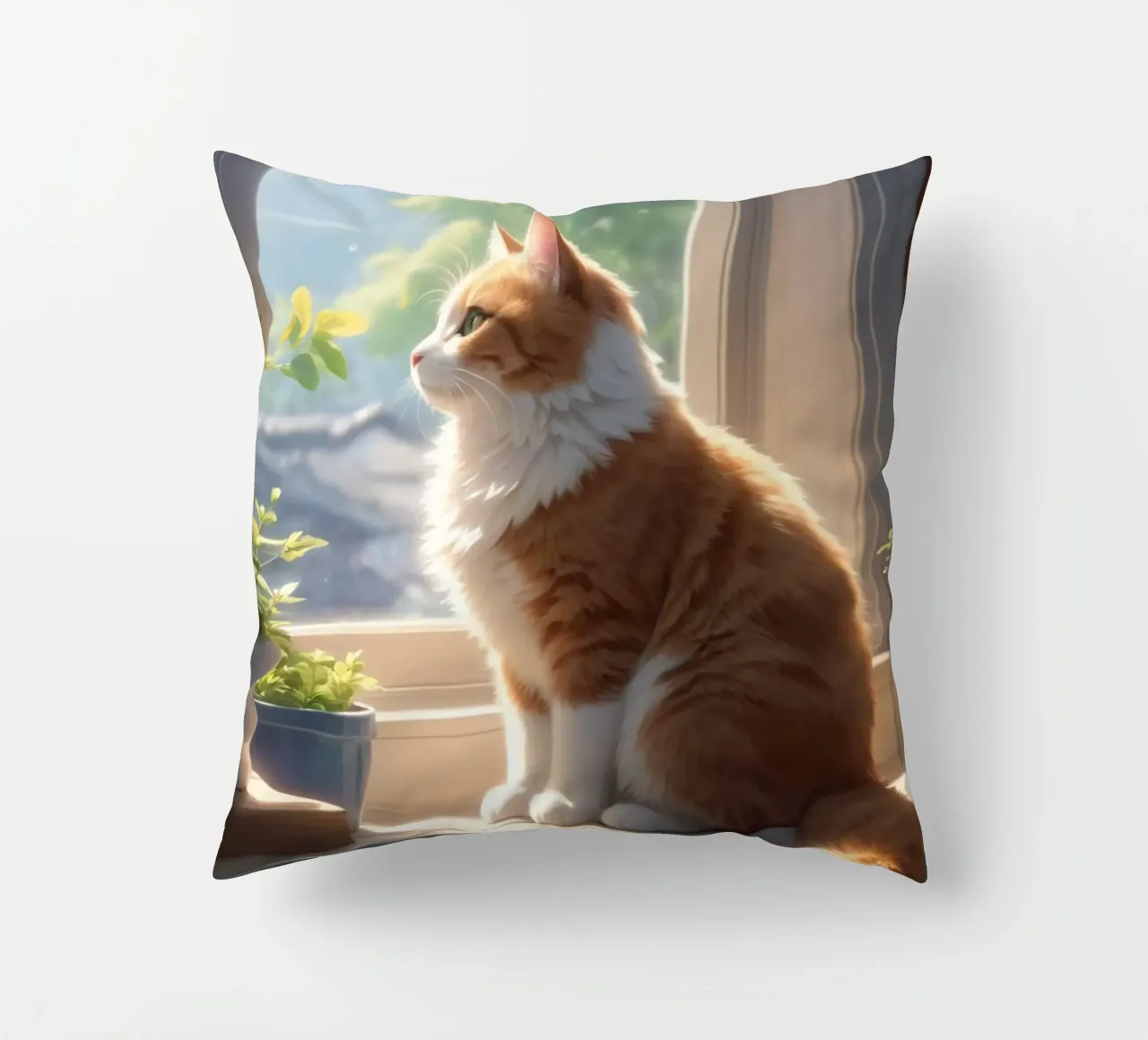 gatto soffice cuscino da van hellen