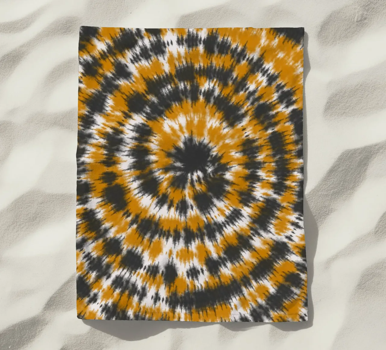 Tintura a spirale telo mare da Little Dean
