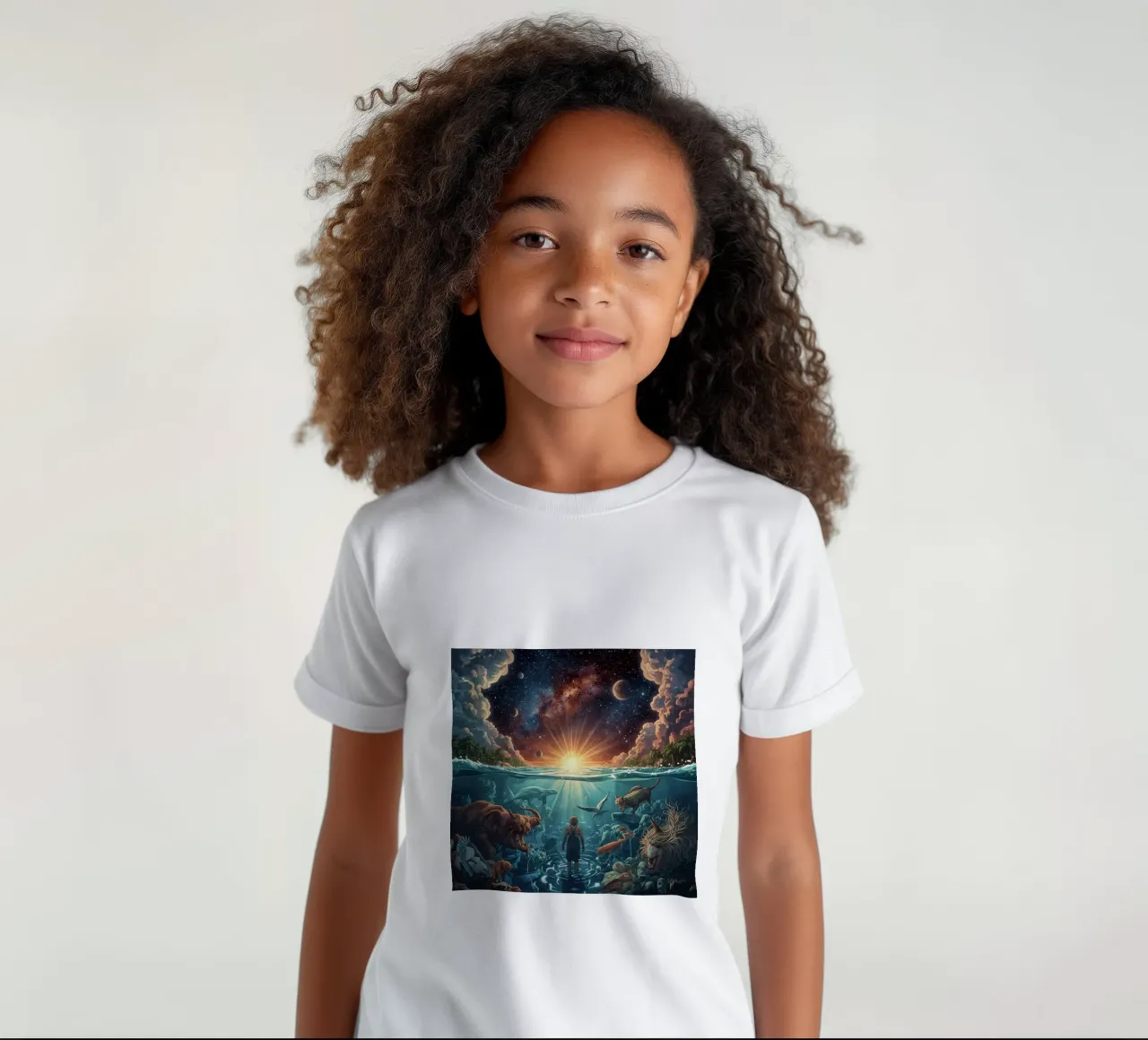 Gott des Meeres Kinder T-Shirt von van hellen