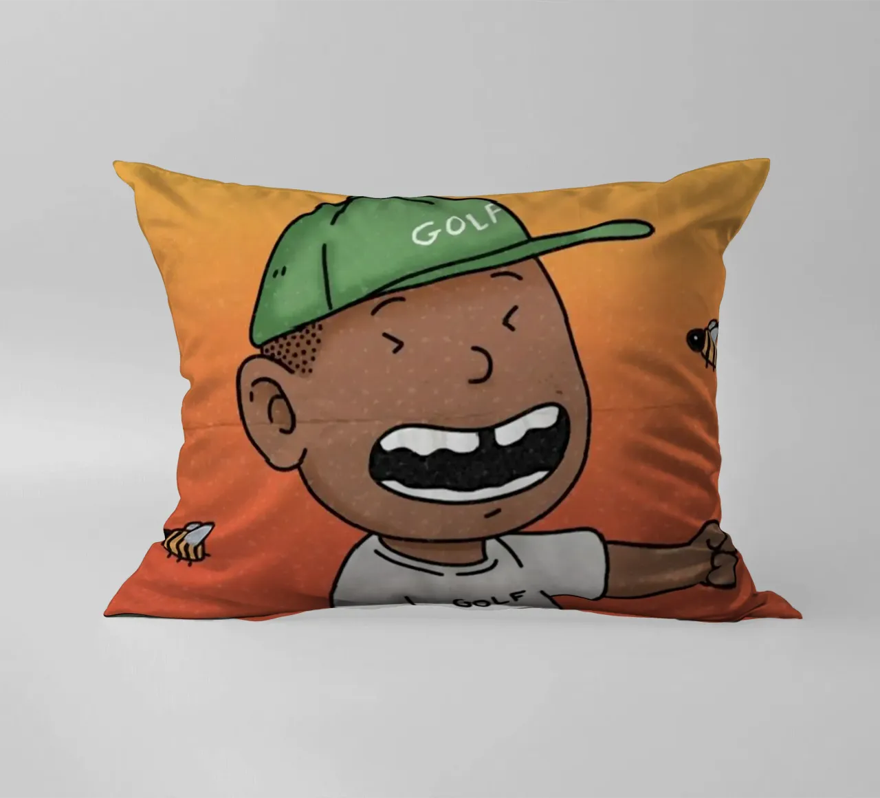 Animation Golf Tyler The Creator Poster cuscino da edanfargol