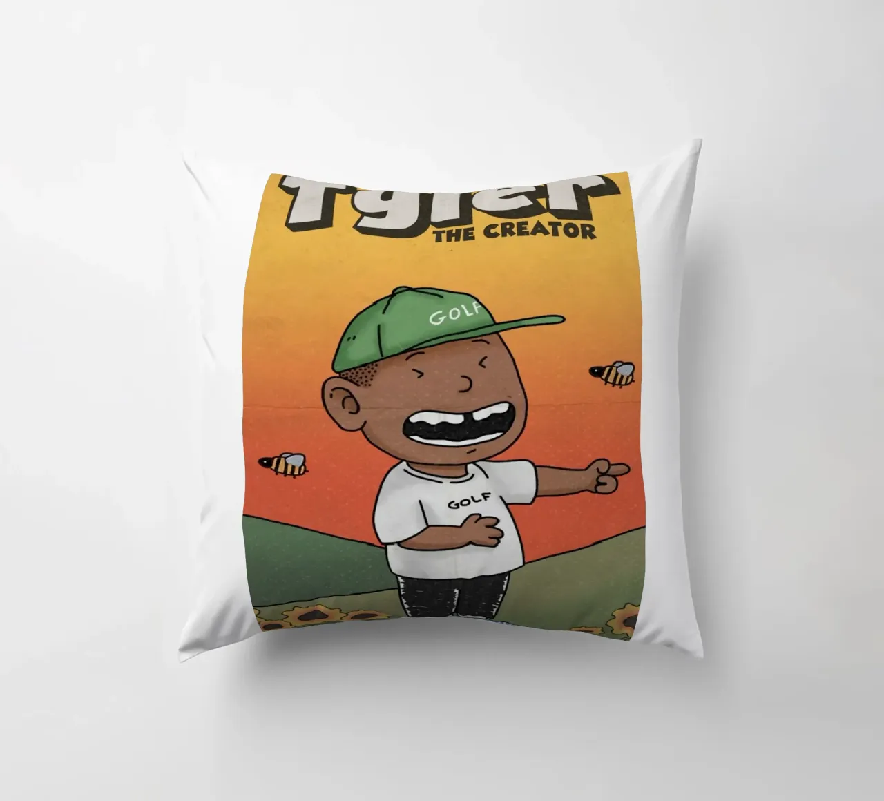 Animation Golf Tyler The Creator Poster cuscino da edanfargol