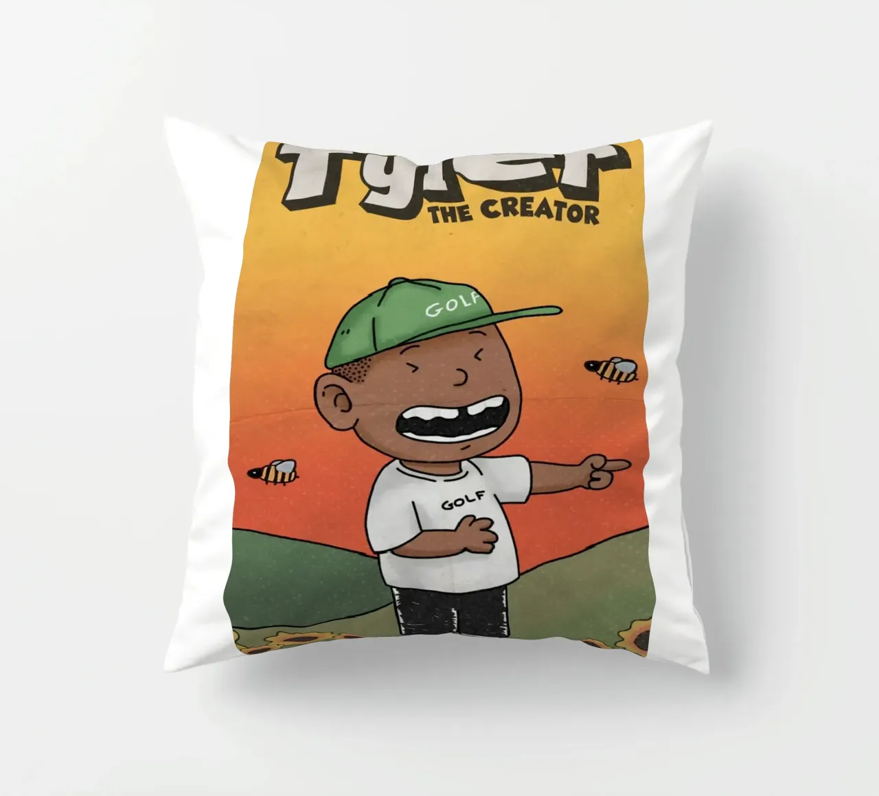 Animation Golf Tyler The Creator Poster cuscino da edanfargol