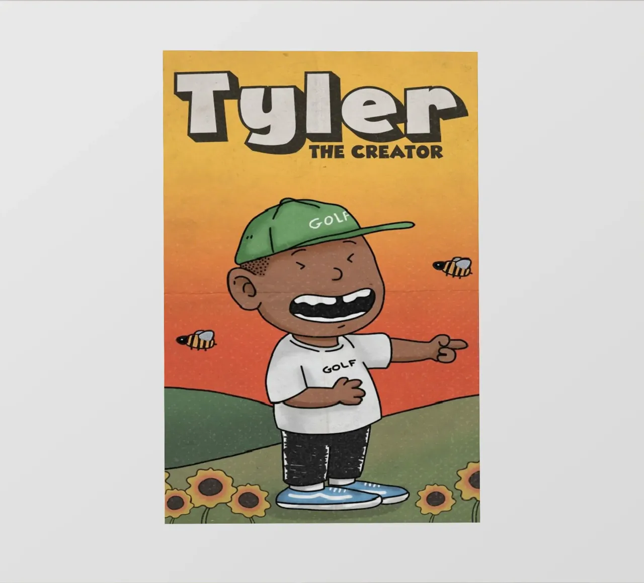 Animation Golf Tyler The Creator Poster telo in pvc da edanfargol