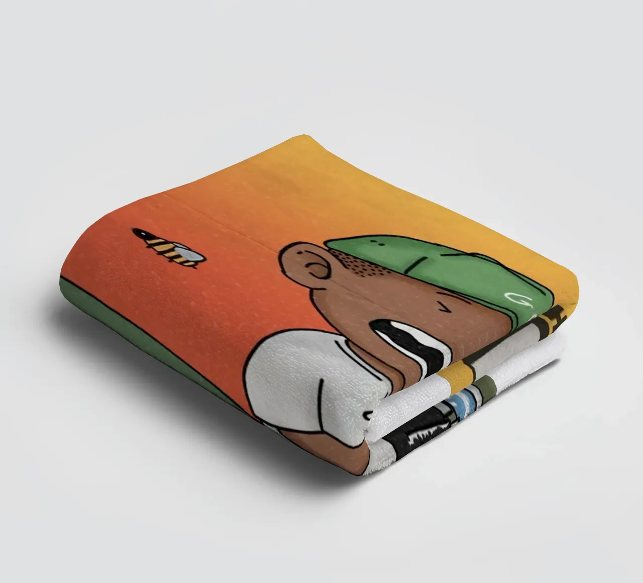 Animation Golf Tyler The Creator Poster asciugamano da bagno da edanfargol