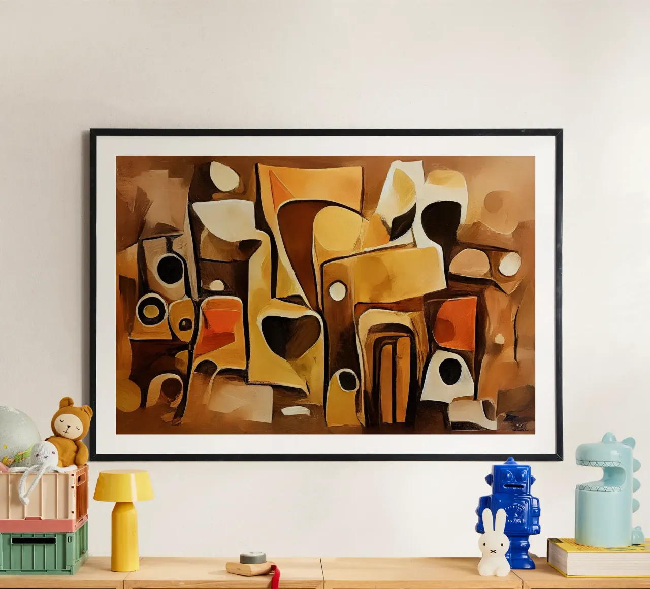 Arte da parete di Imagine poster con telaio in plastica da Imagine