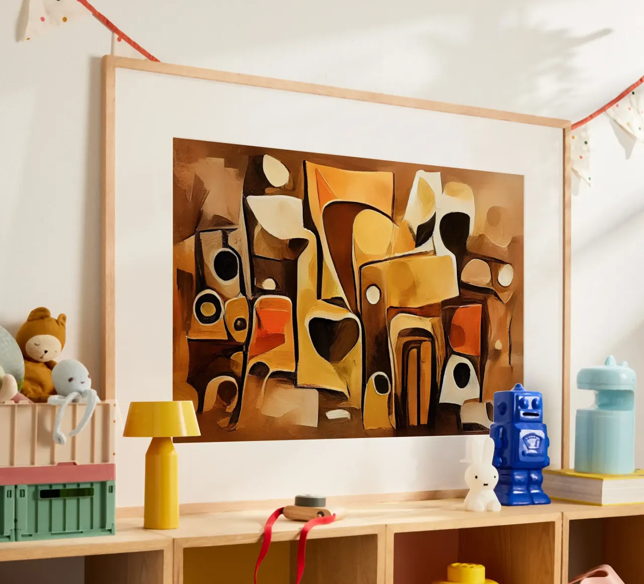 Arte da parete di Imagine poster con telaio in plastica da Imagine