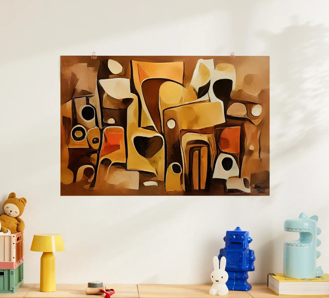 Arte da parete di Imagine poster con telaio in plastica da Imagine