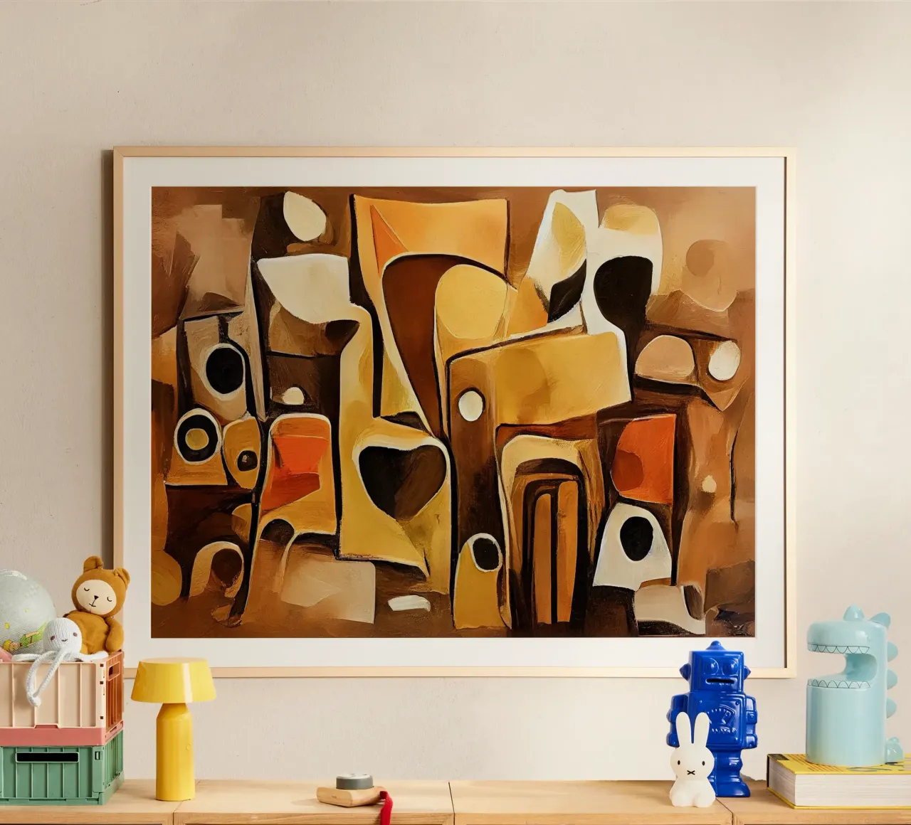 Arte da parete di Imagine poster con telaio in plastica da Imagine