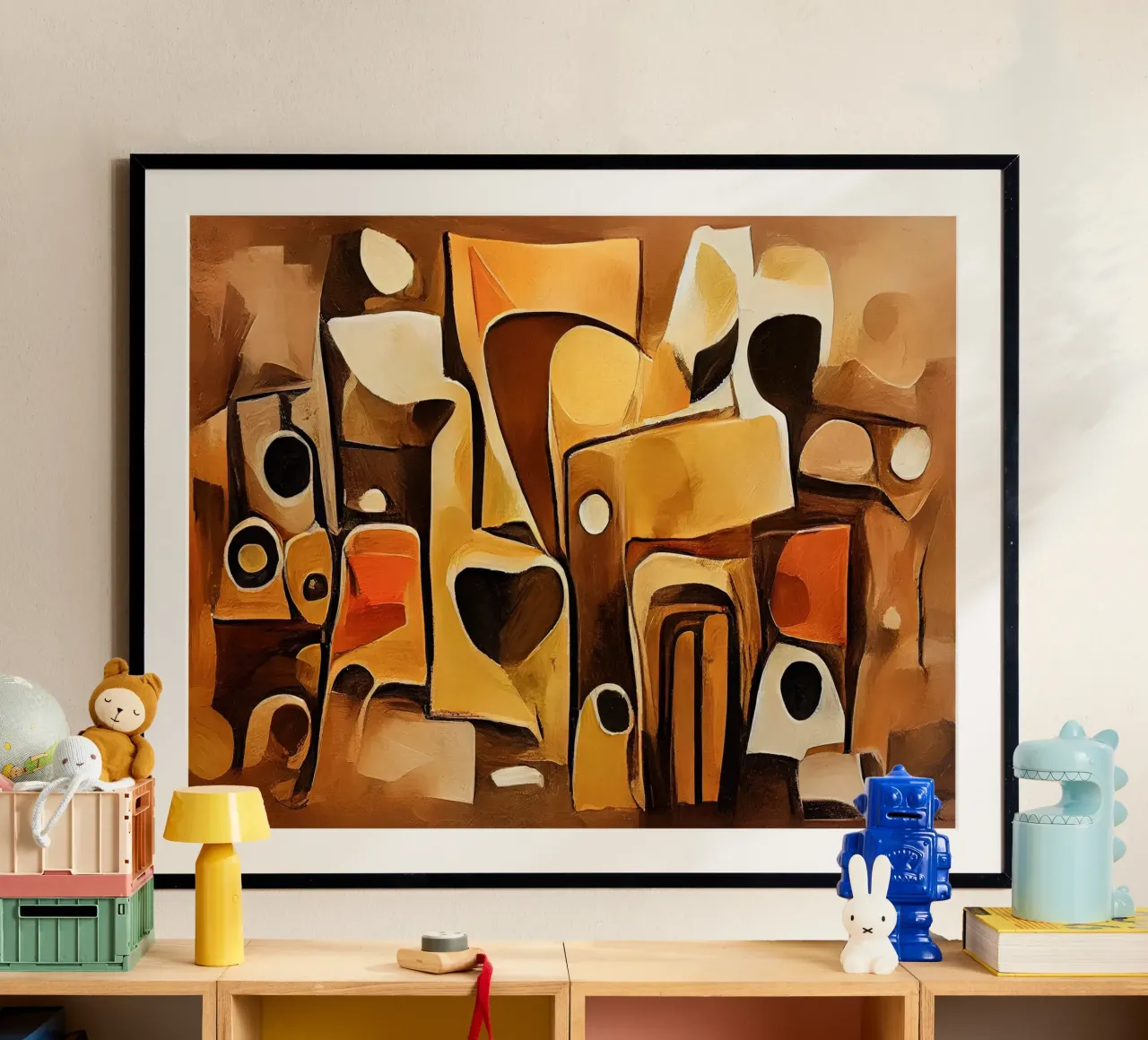 Arte da parete di Imagine poster con telaio in plastica da Imagine