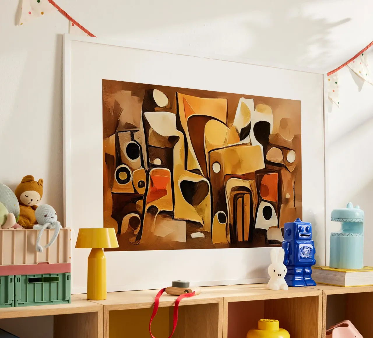 Arte da parete di Imagine poster con telaio in plastica da Imagine