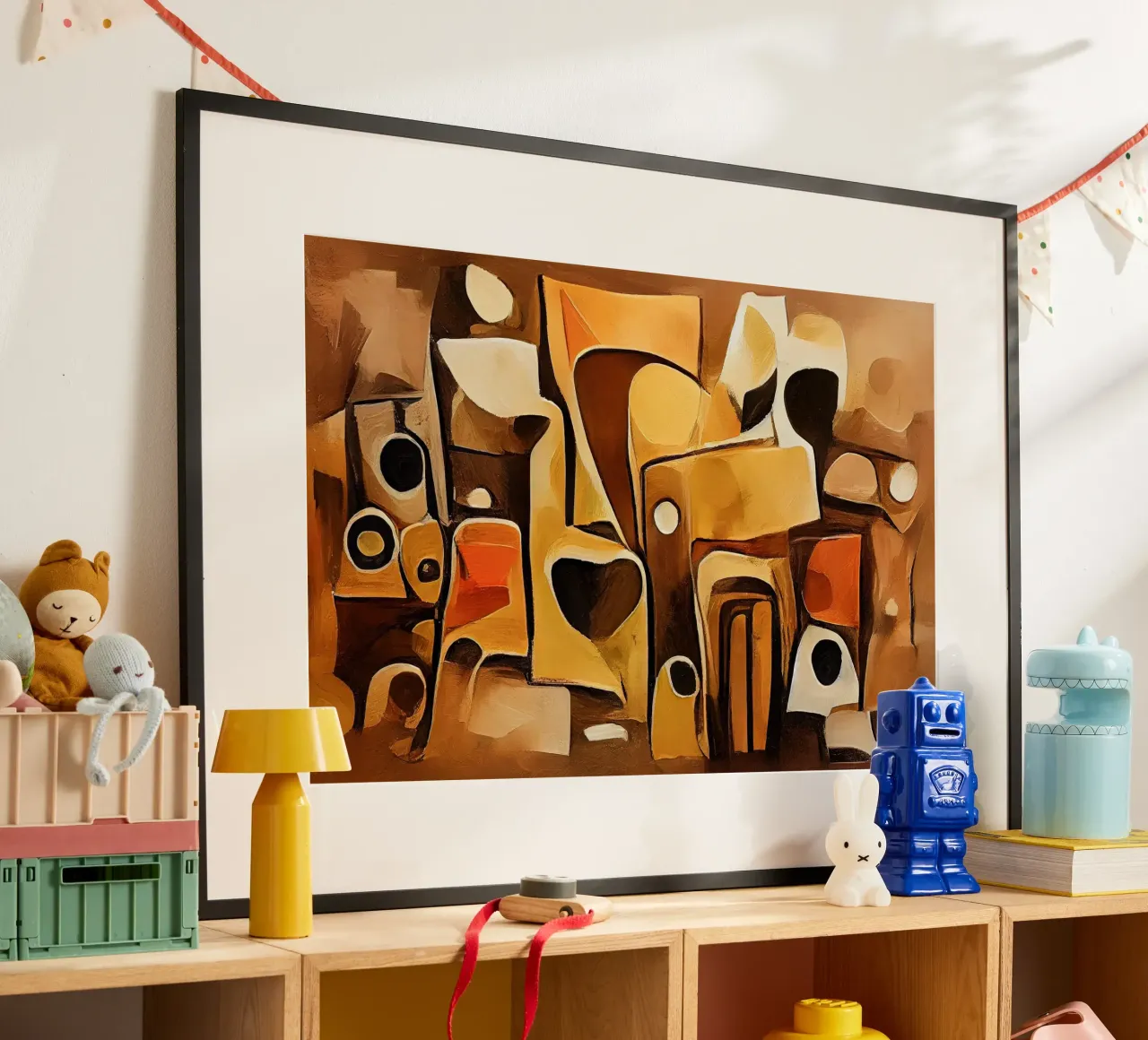 Arte da parete di Imagine poster con telaio in plastica da Imagine