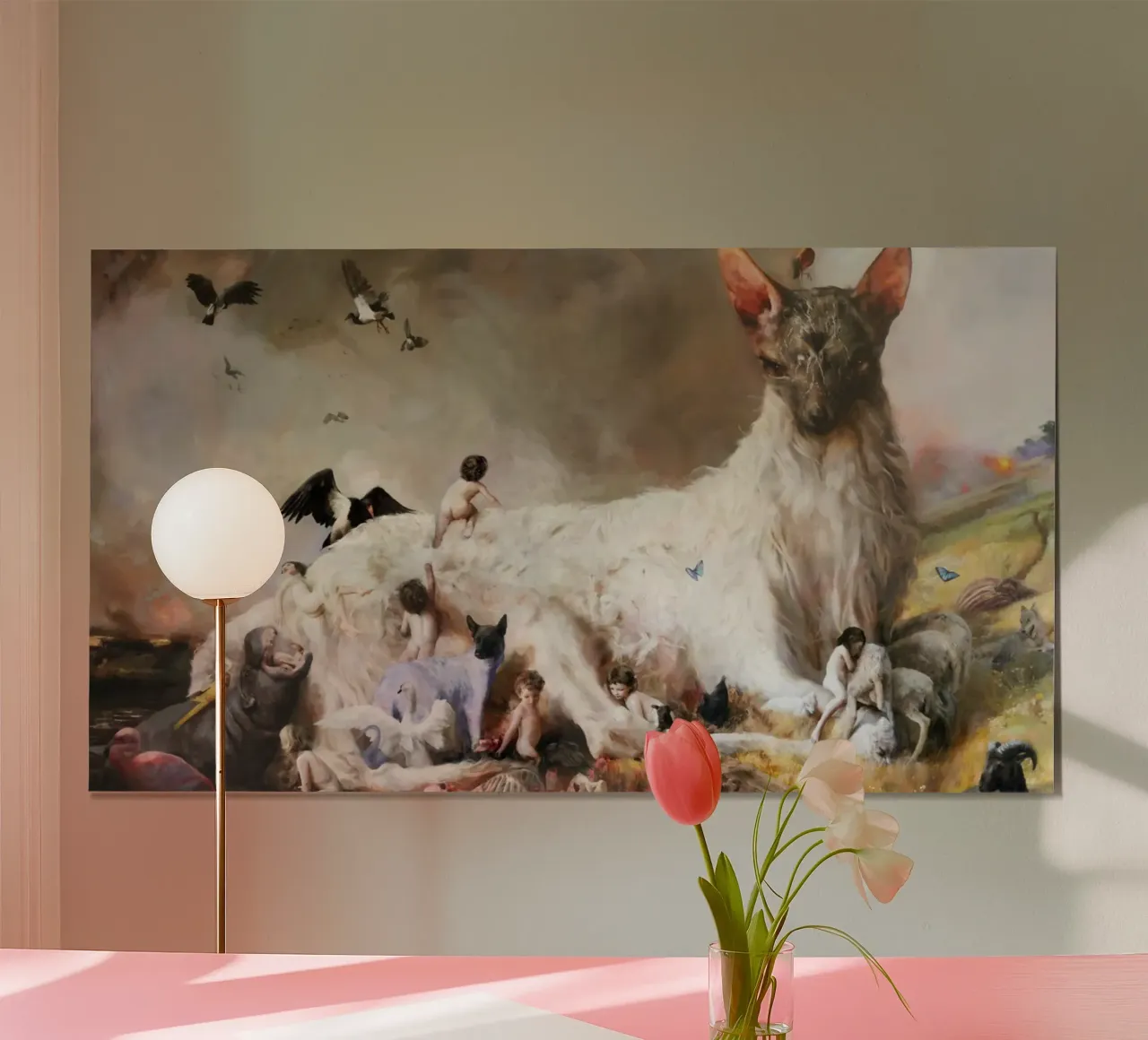 guillermo lorca art poster con telaio in plastica da ARKZ