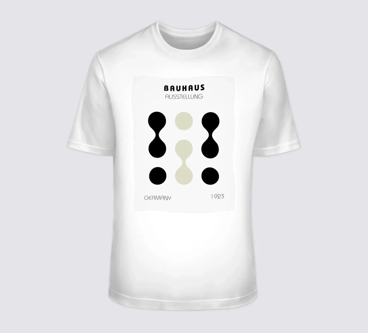 Mostra Bauhaus 1923 - Forme geometriche t-shirt da Casa Calm
