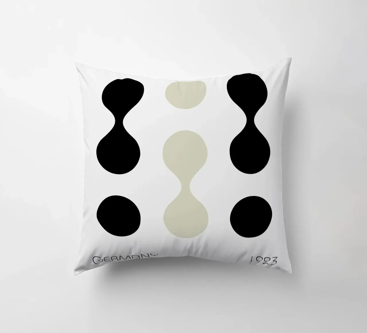 Mostra Bauhaus 1923 - Forme geometriche cuscino da Casa Calm