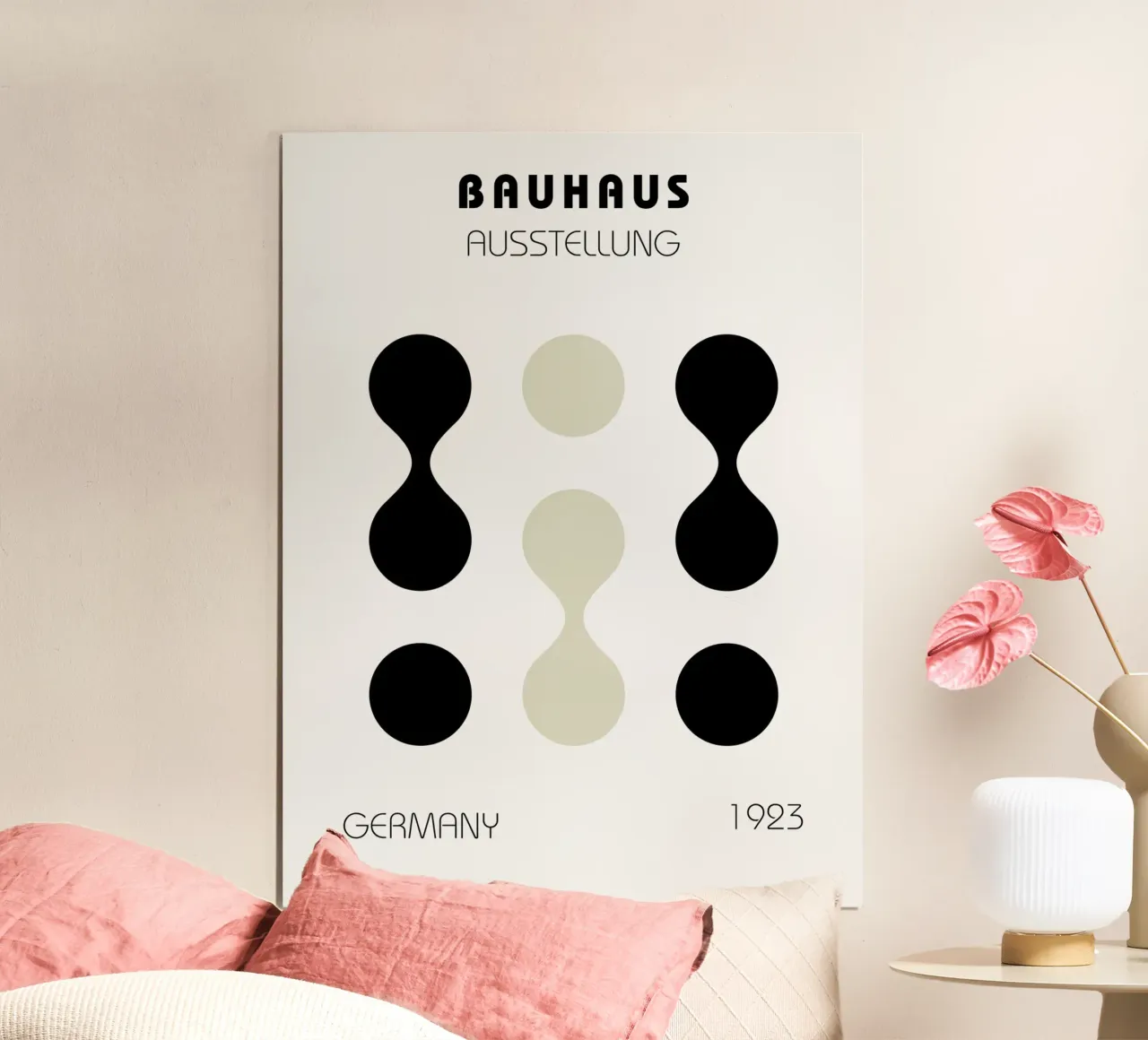 Mostra Bauhaus 1923 - Forme geometriche carta hahnemühle da Casa Calm