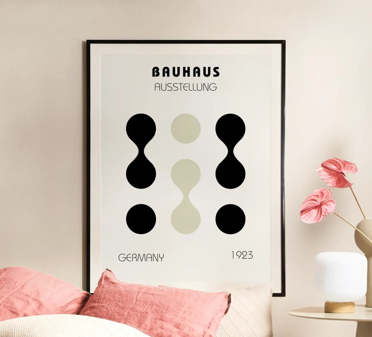 Mostra Bauhaus 1923 - Forme geometriche carta hahnemühle da Casa Calm