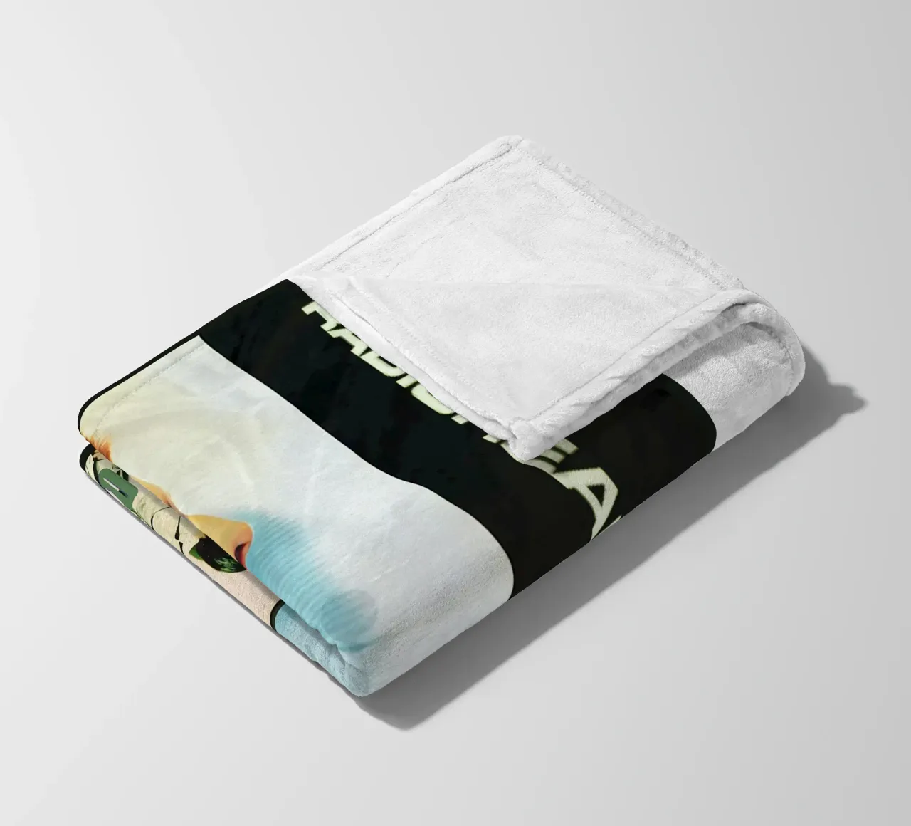 Minimalist Radio Head coperta in pile da guduengiseng