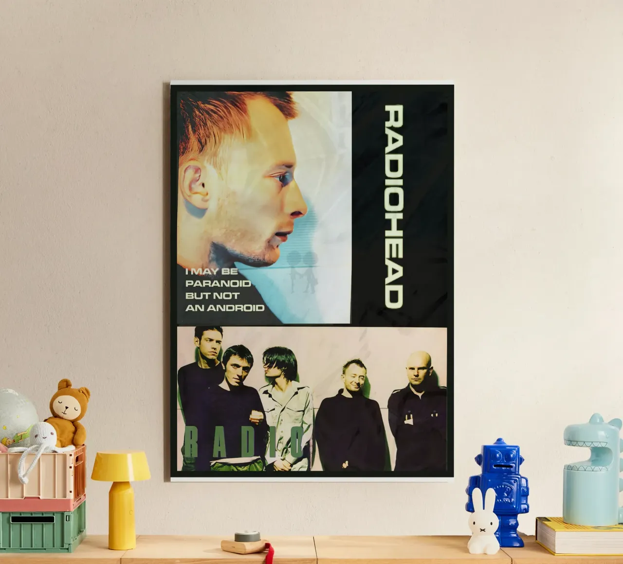 Minimalist Radio Head forex plate by guduengiseng