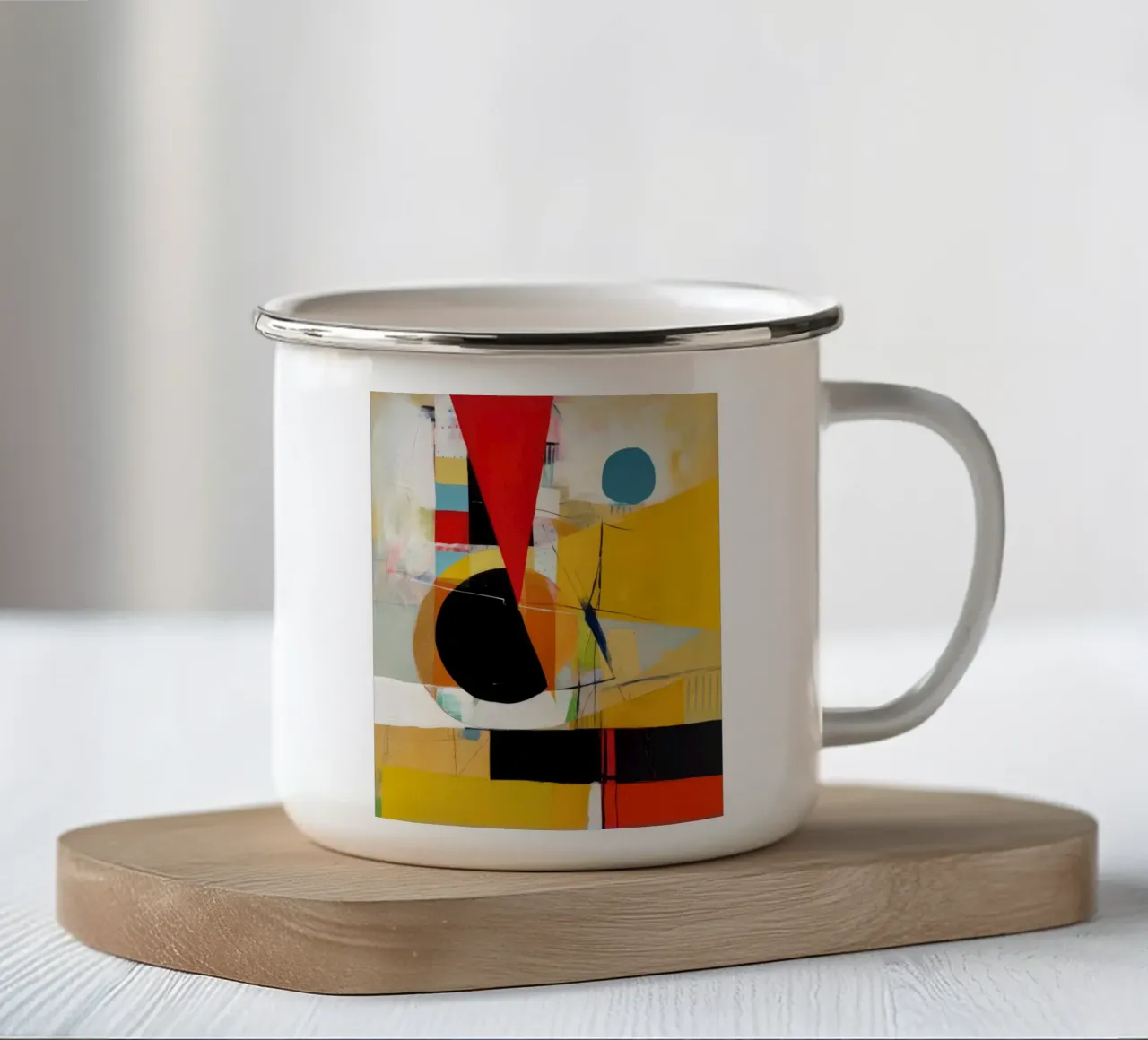 Wall-art by Imagine enamel mug by Imagine