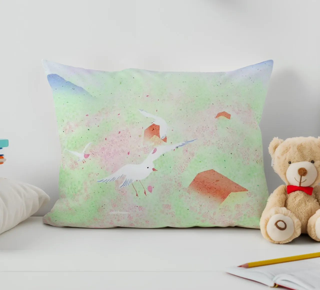 Wind decorative cushion by Duong Tu Tran