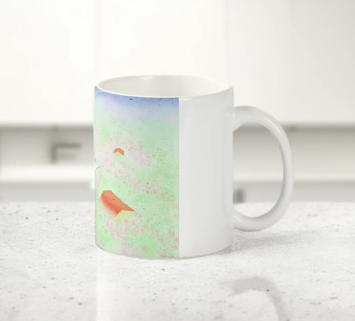 Wind ceramic mug by Duong Tu Tran