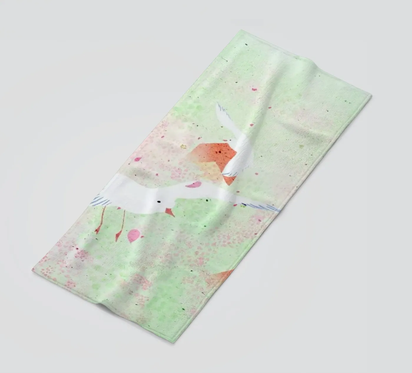 Wind beach towel by Duong Tu Tran