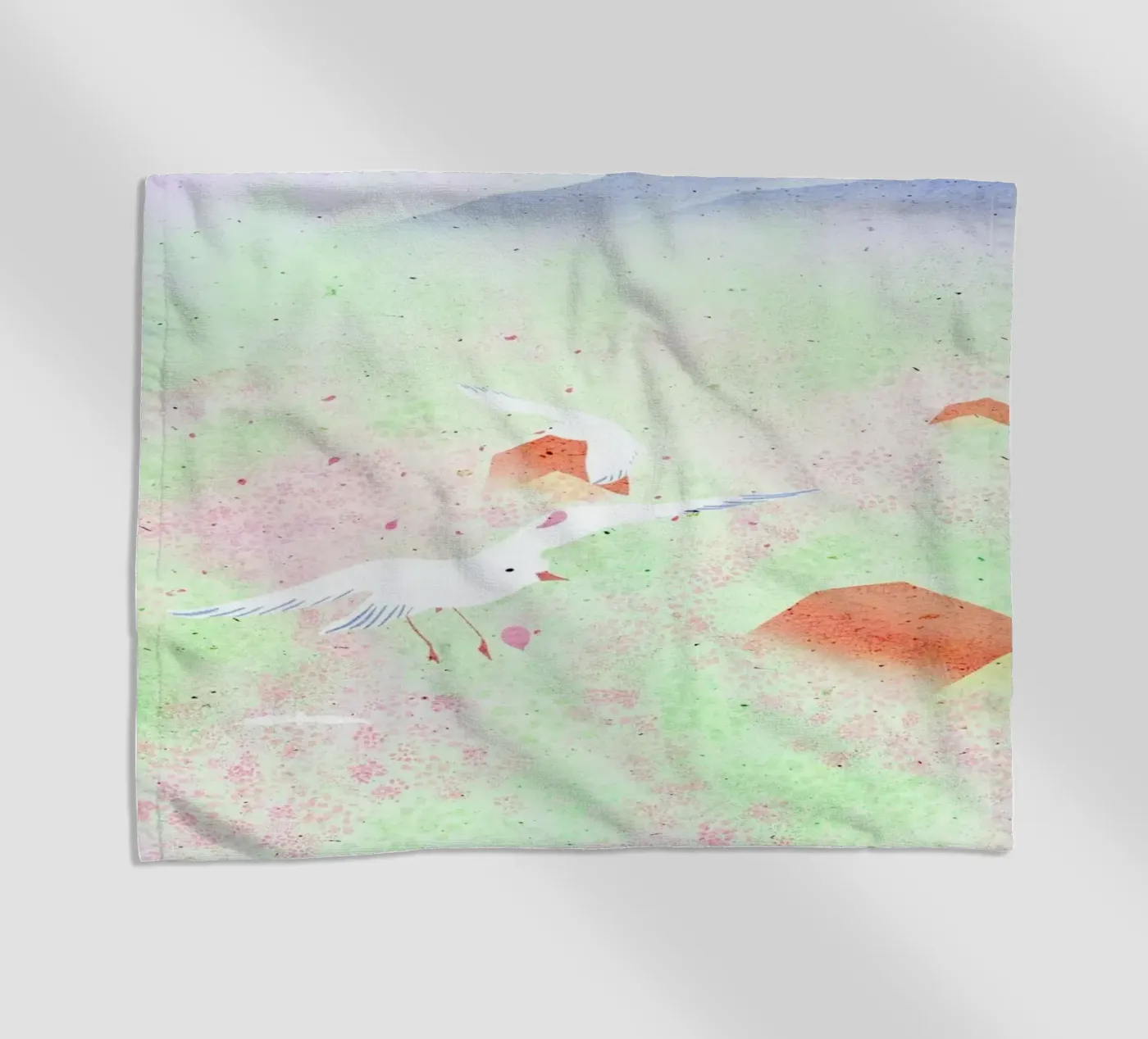 Wind beach towel by Duong Tu Tran
