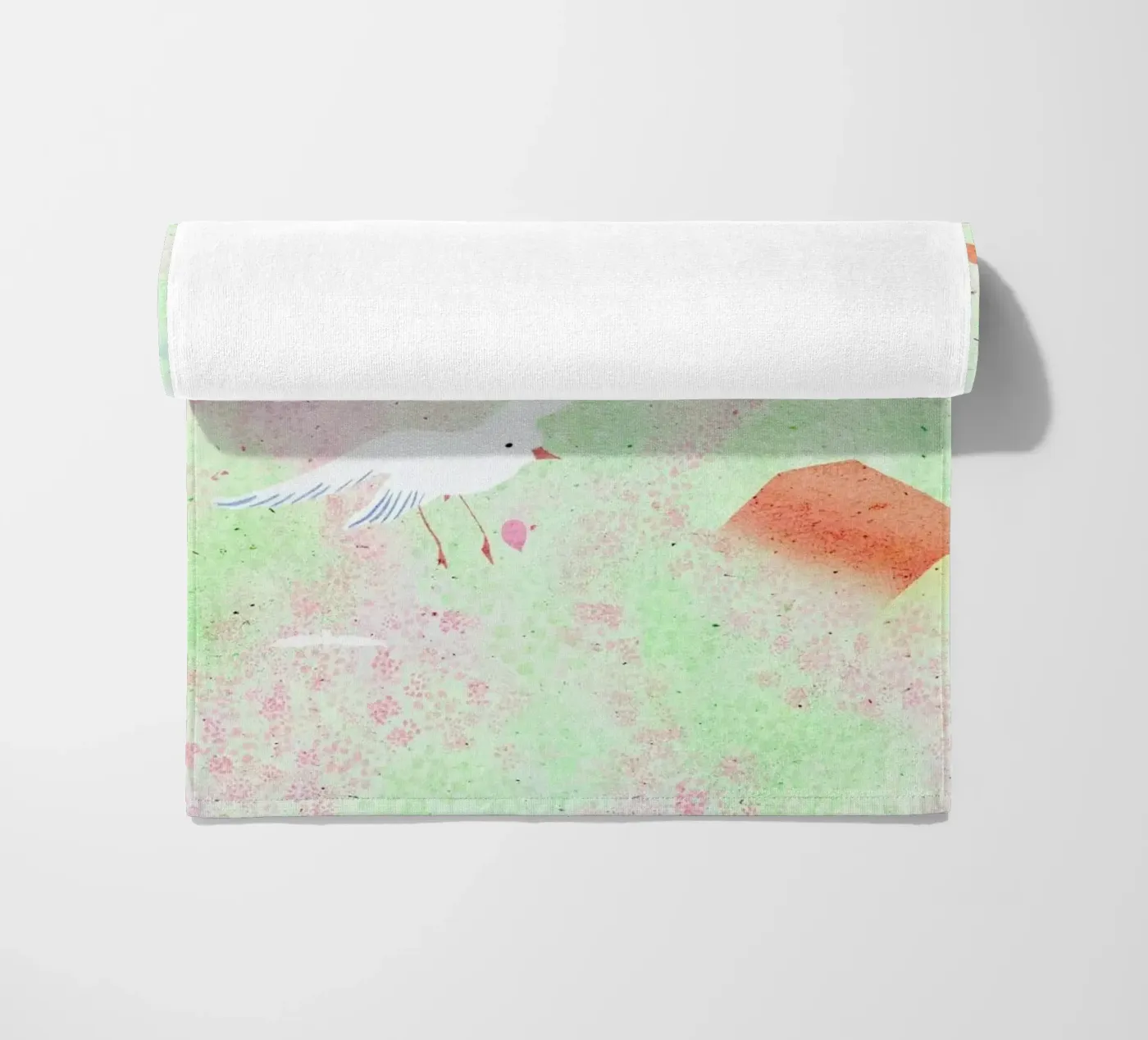 Wind beach towel by Duong Tu Tran