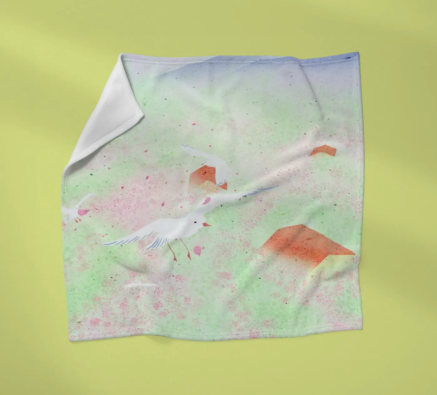 Wind fleece blanket by Duong Tu Tran