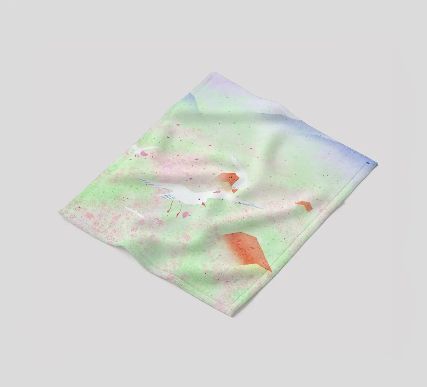 Wind fleece blanket by Duong Tu Tran