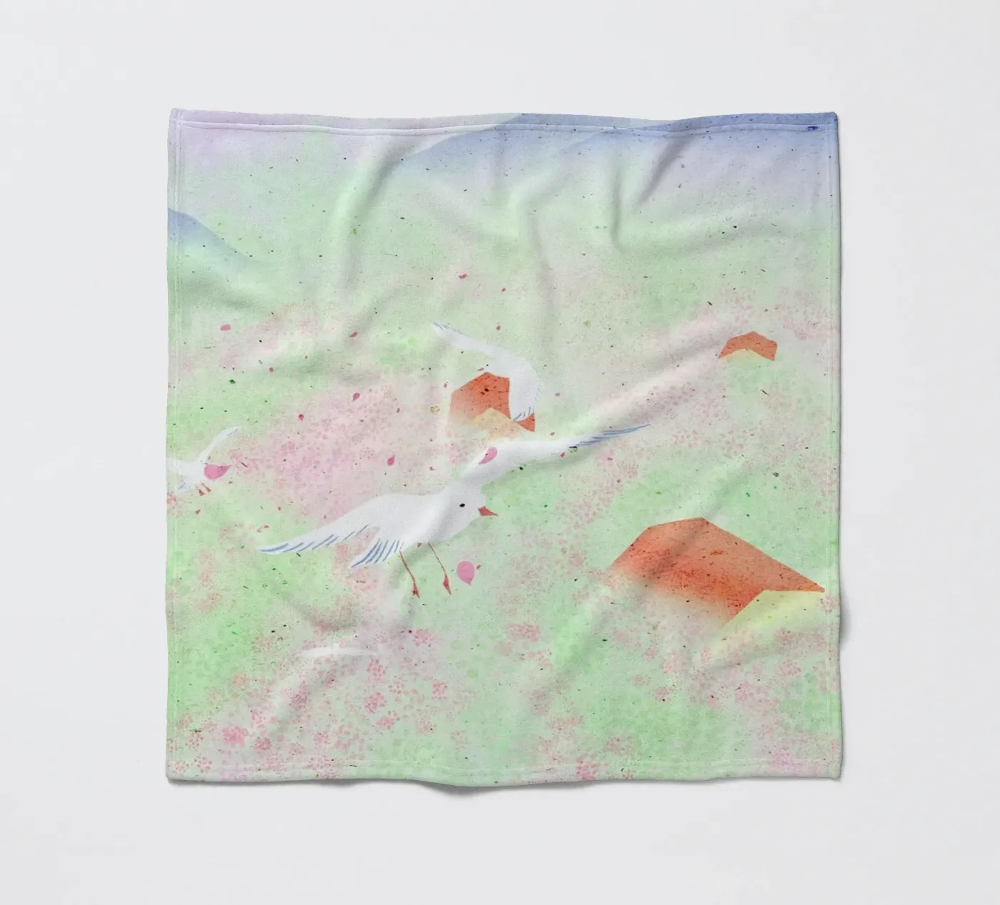 Wind fleece blanket by Duong Tu Tran