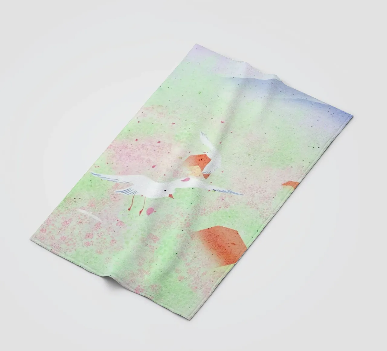 Wind fleece blanket by Duong Tu Tran