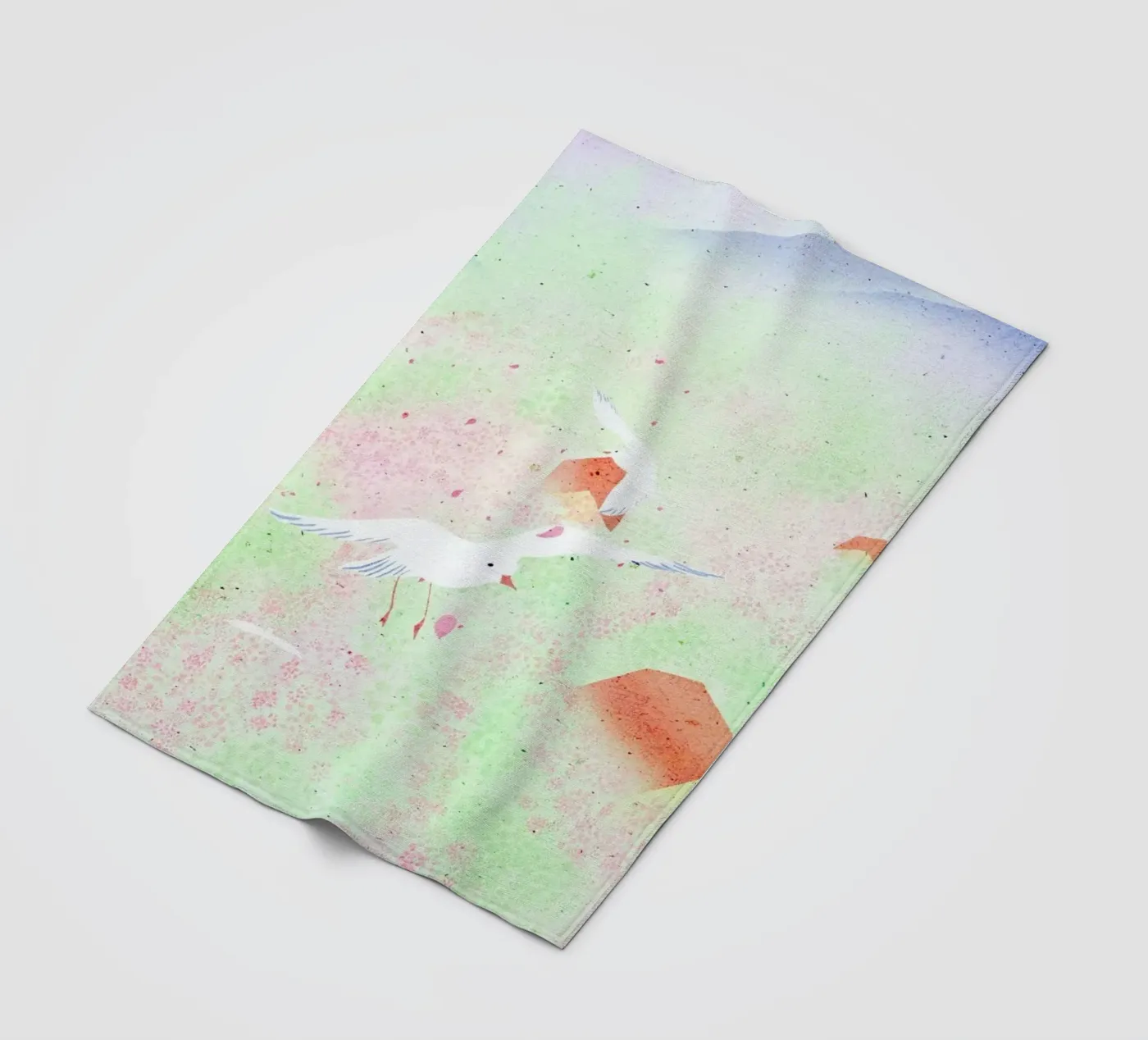 Wind fleece blanket by Duong Tu Tran