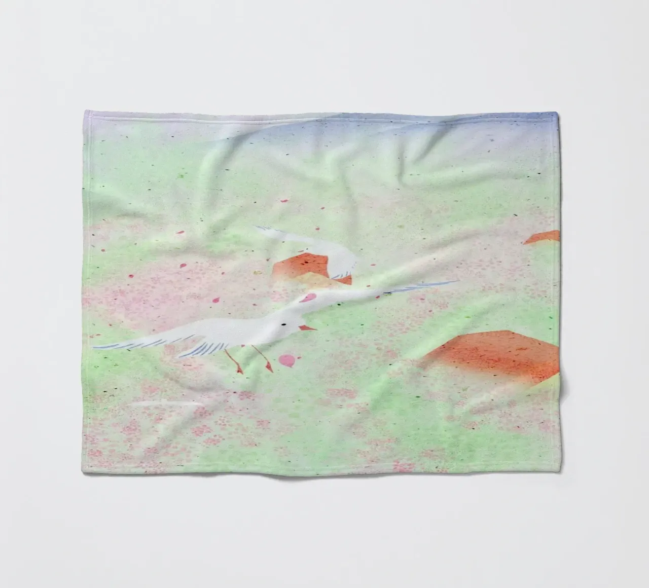 Wind fleece blanket by Duong Tu Tran