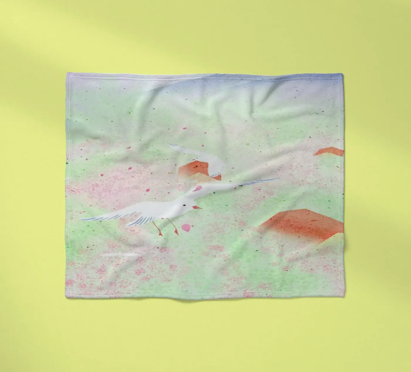 Wind fleece blanket by Duong Tu Tran