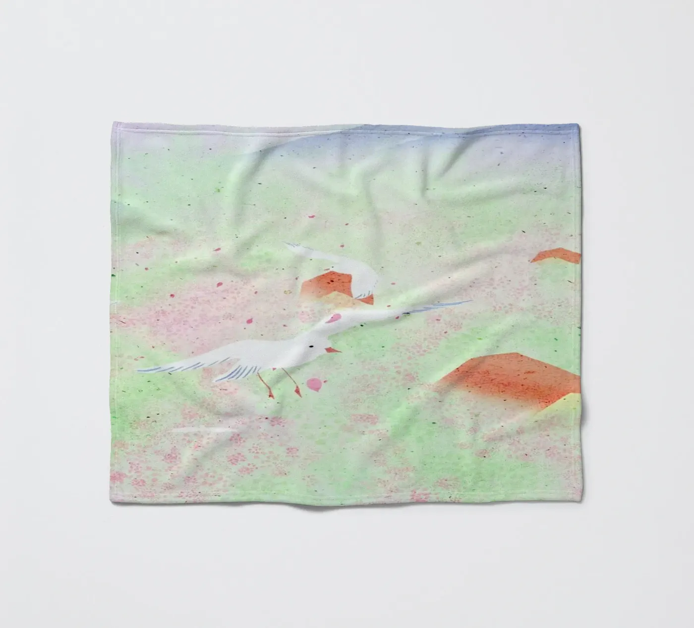 Wind fleece blanket by Duong Tu Tran