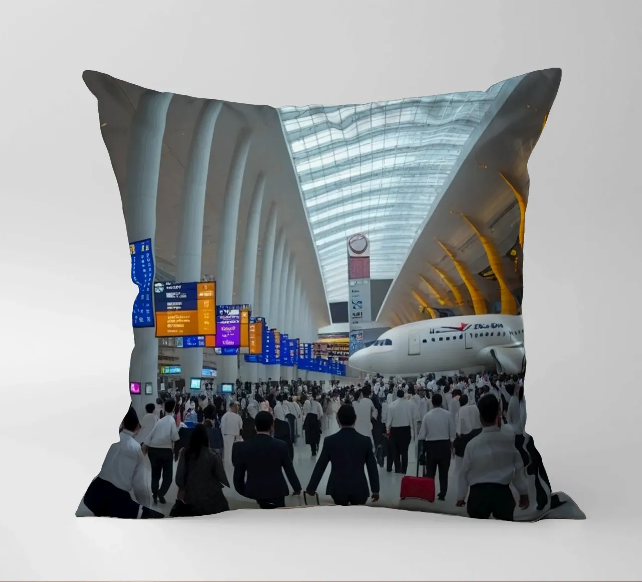 internationaler Flughafen Kissen von van hellen