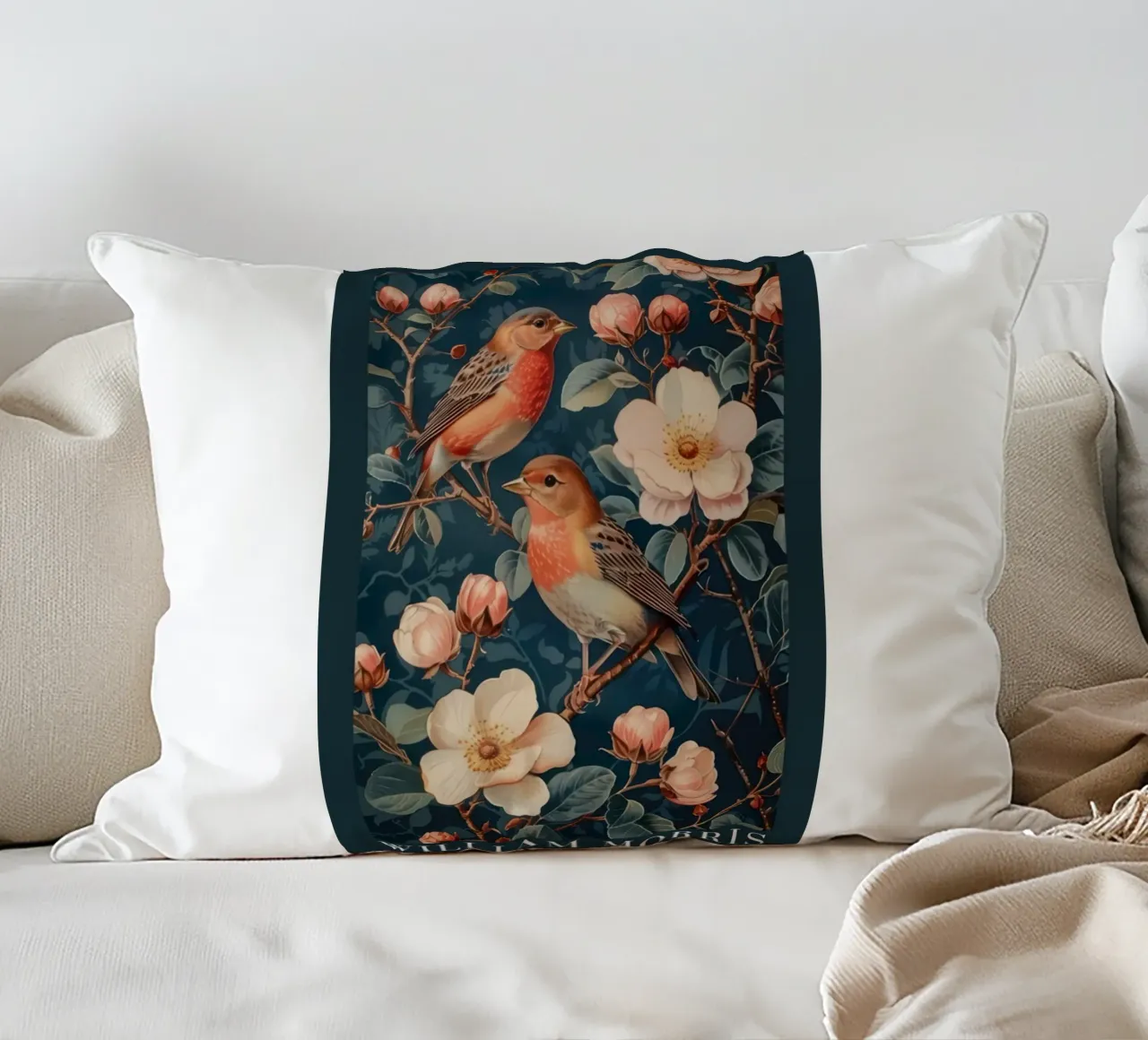 William Morris cuscino da guduengiseng