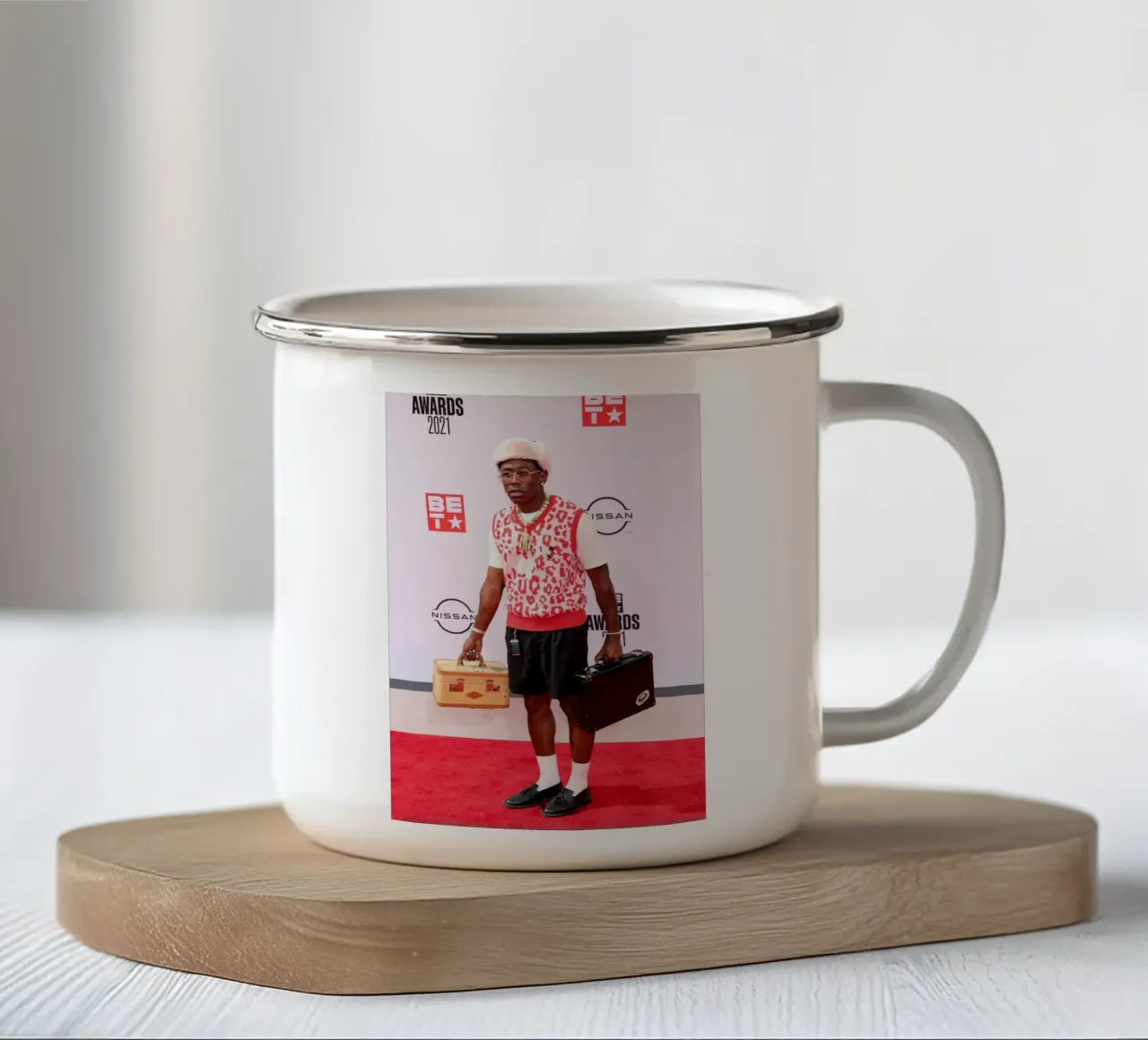 Award 2021 Tyler The Creator Poster tazza in smalto da edanfargol