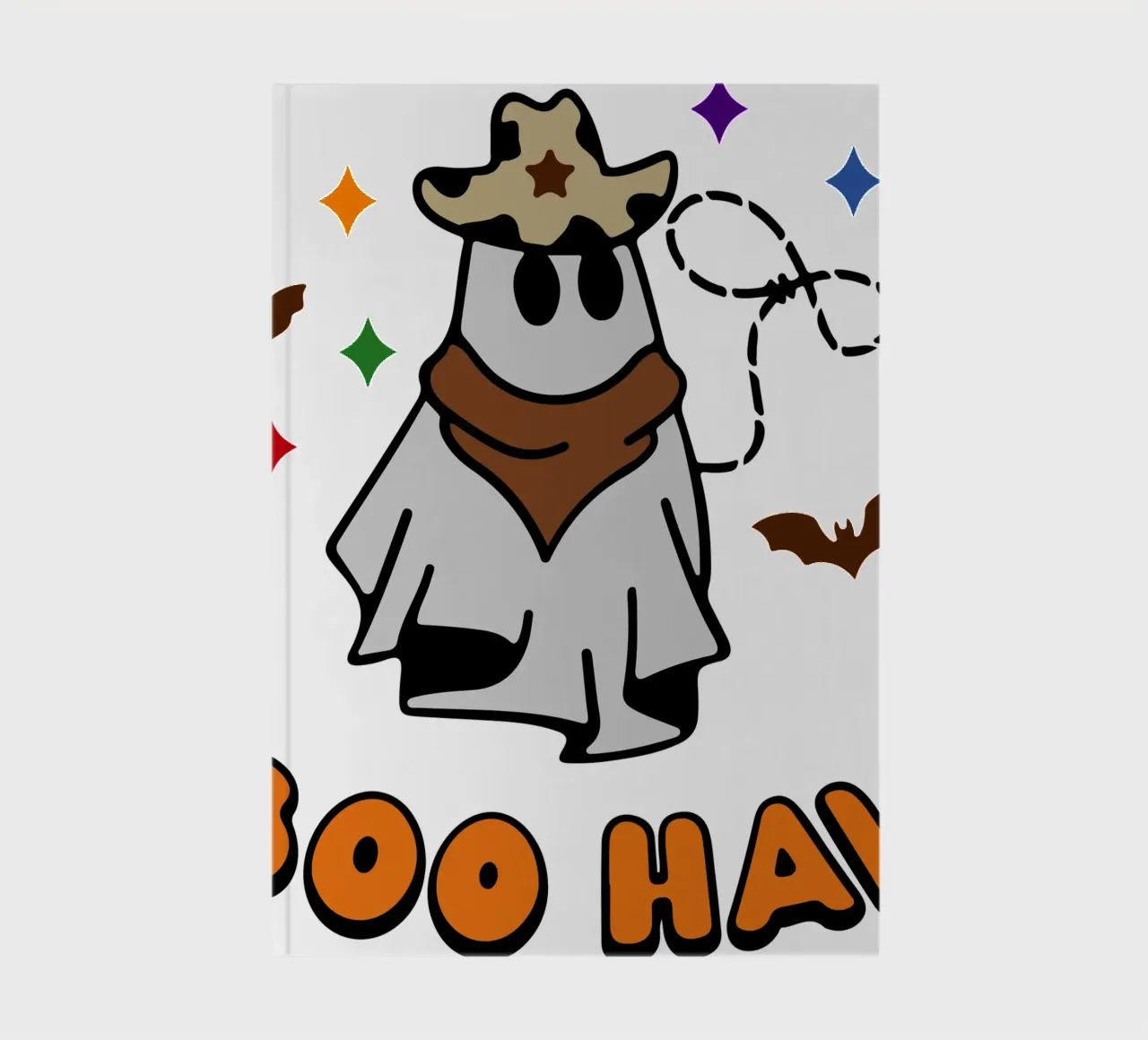boo haw cowboy notebook by ersanim